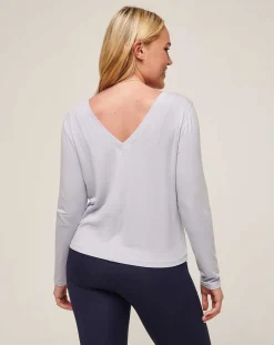 Bay Waves Vneck Top