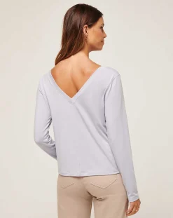 Bay Waves Vneck Top
