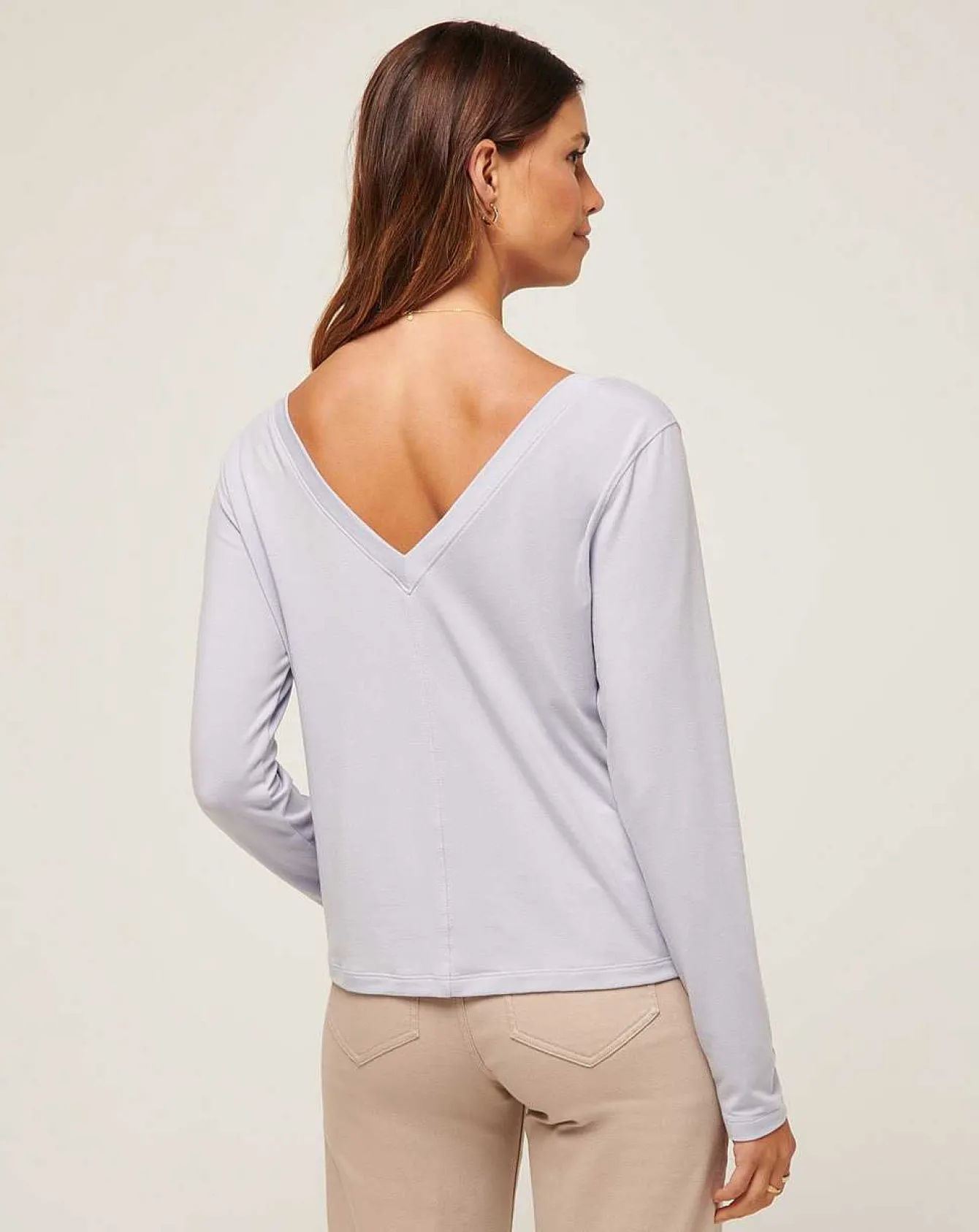 Bay Waves Vneck Top