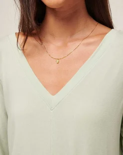Bay Waves Vneck Top