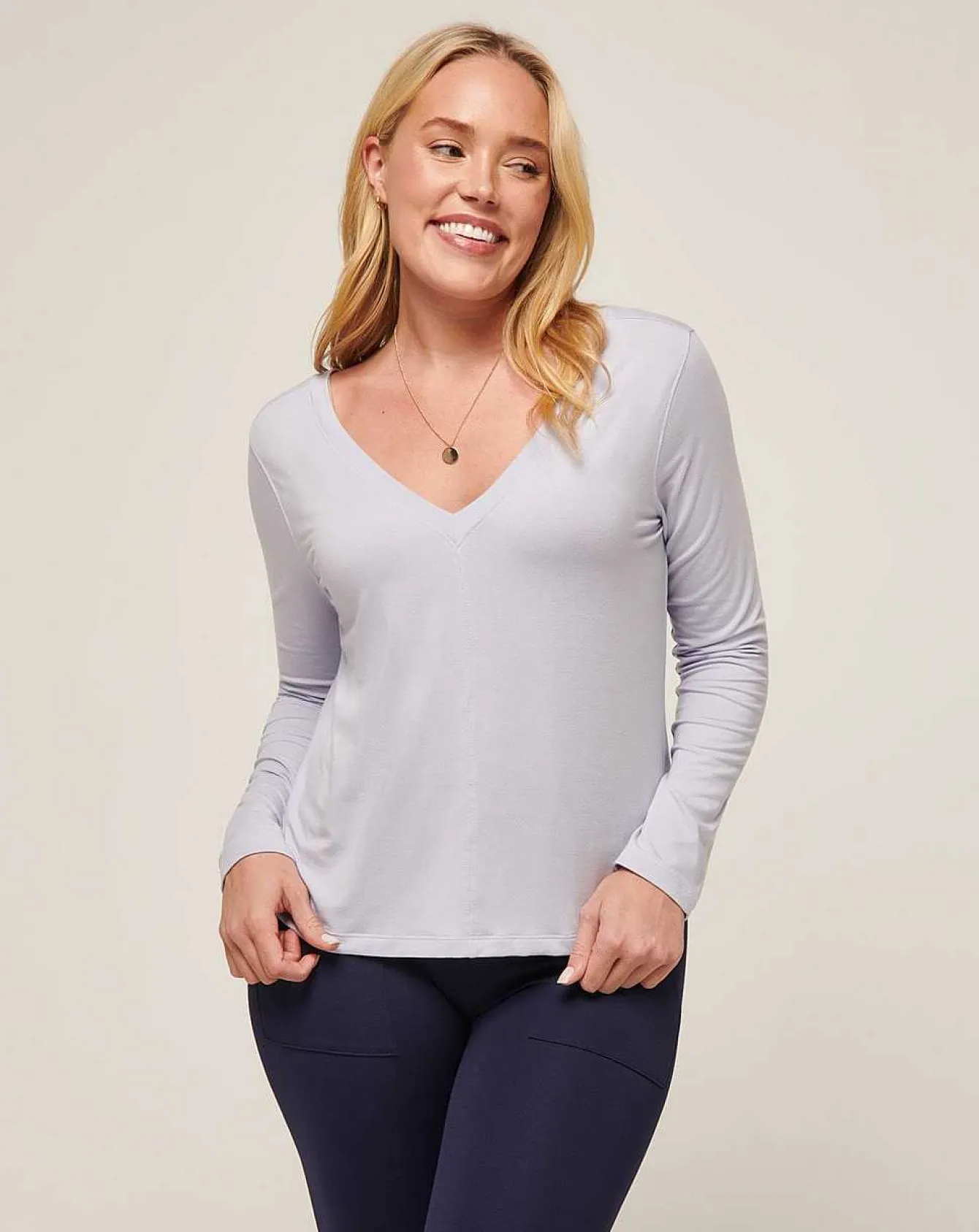Bay Waves Vneck Top