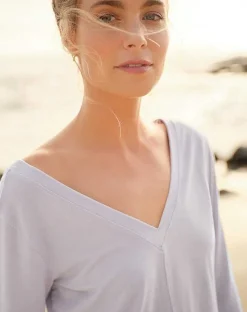 Bay Waves Vneck Top