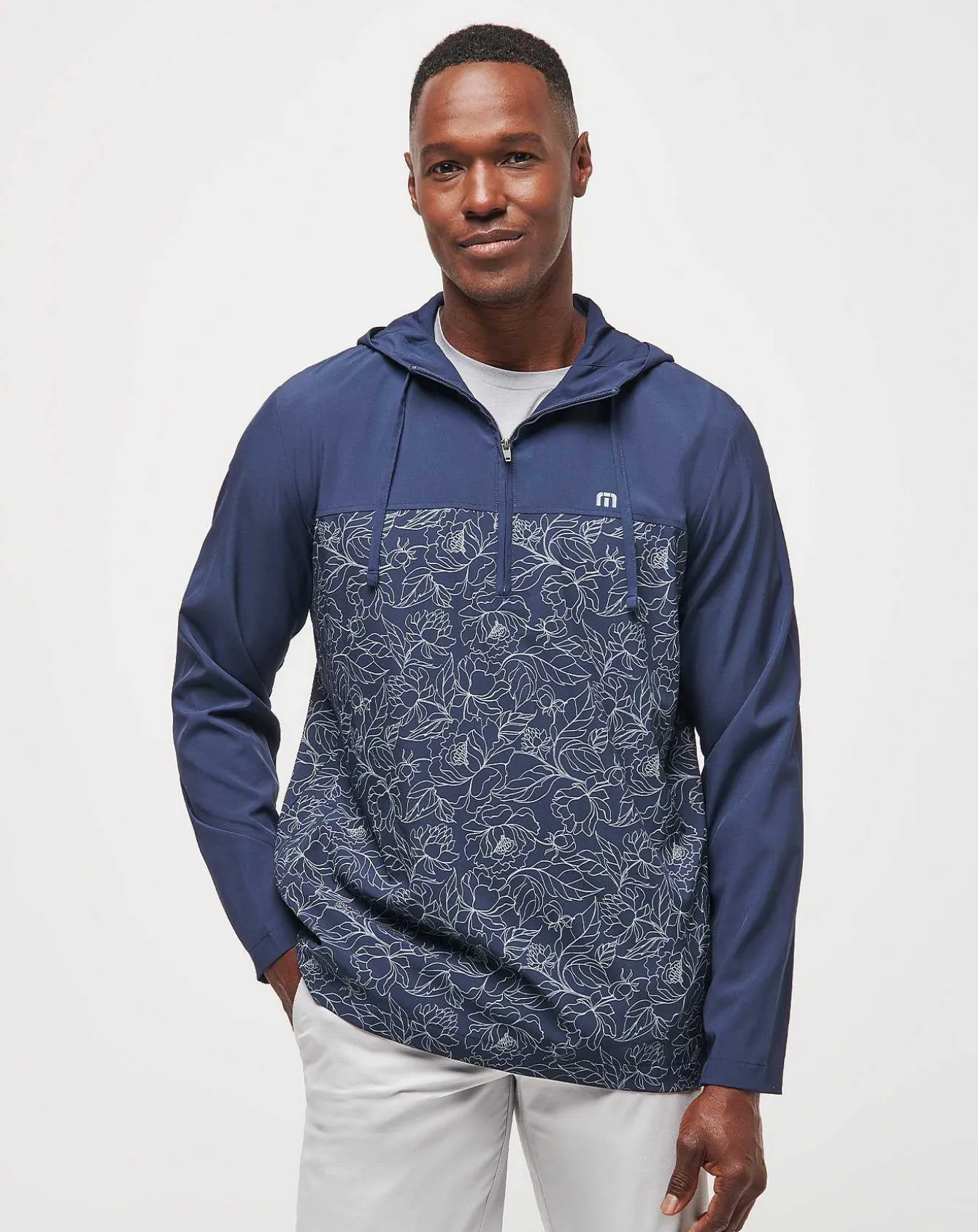 Blooming Orchid Quarter Zip Hoodie