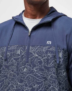 Blooming Orchid Quarter Zip Hoodie