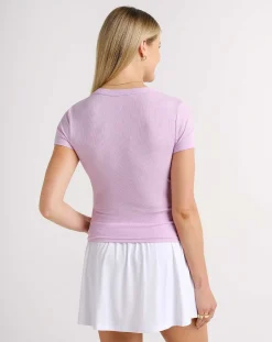 Butterfly Beach Ribbed Top