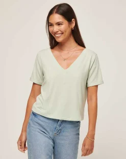 Calm Waters Vneck Top