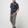 Casino Holiday Button-Up