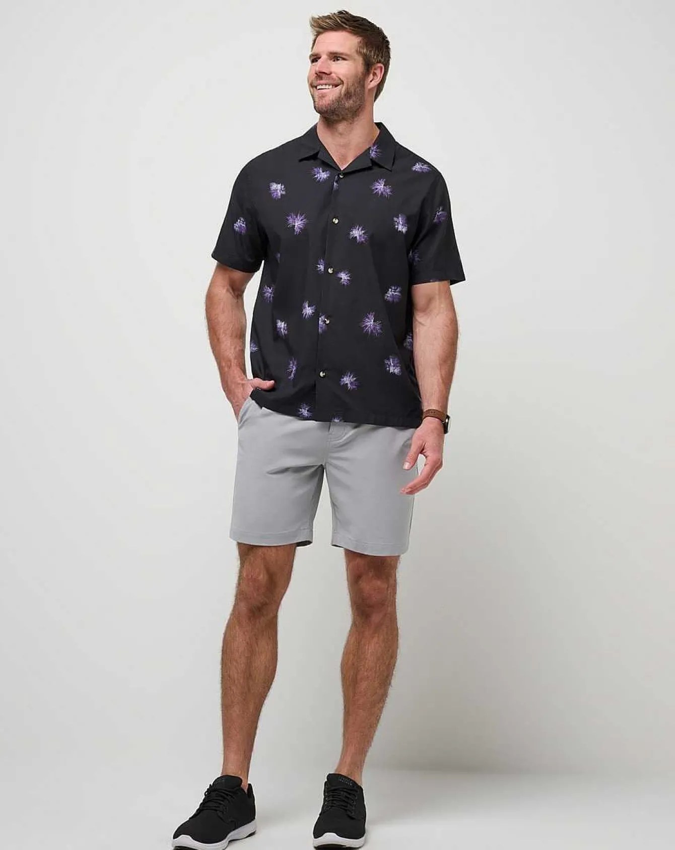 Casino Holiday Button-Up