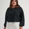 Casual Acquaintance Waffle Top