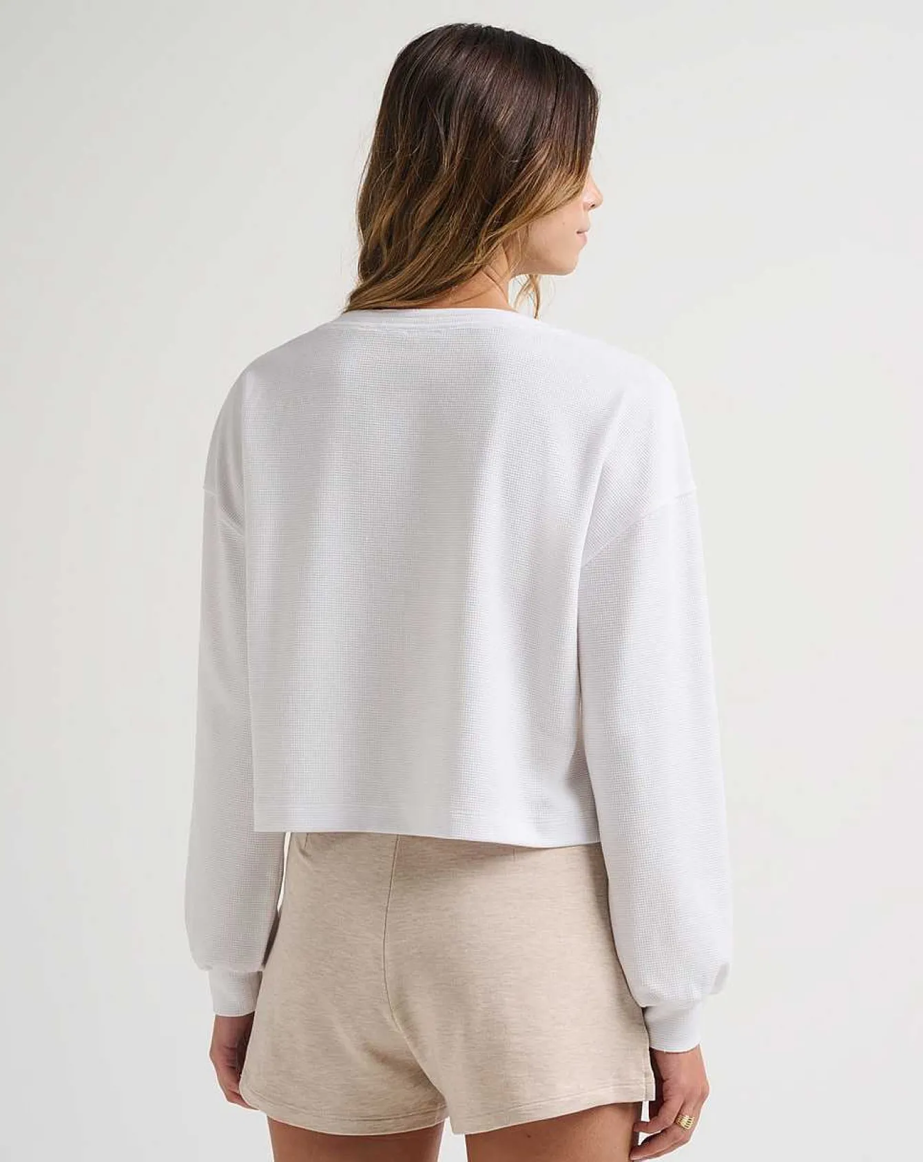 Casual Acquaintance Waffle Top