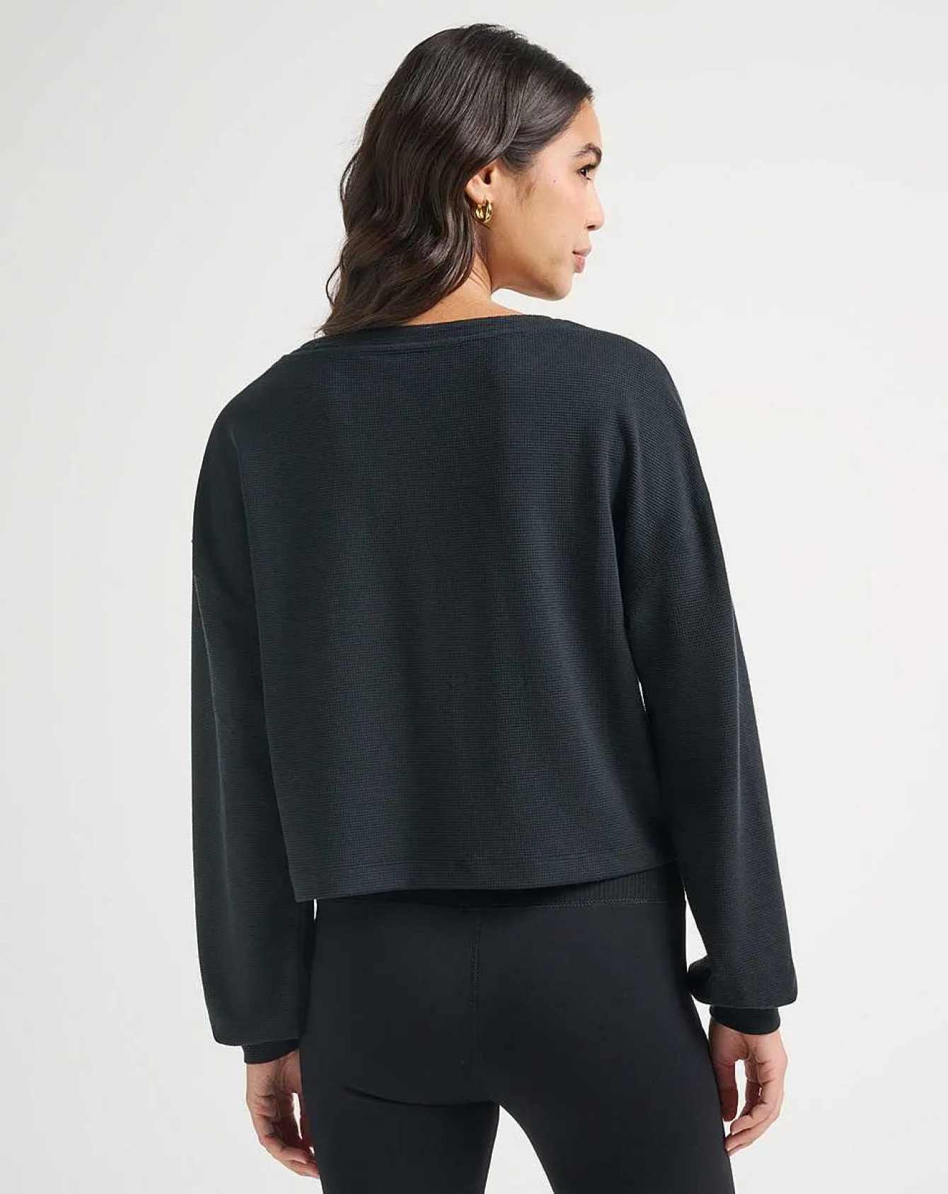 Casual Acquaintance Waffle Top