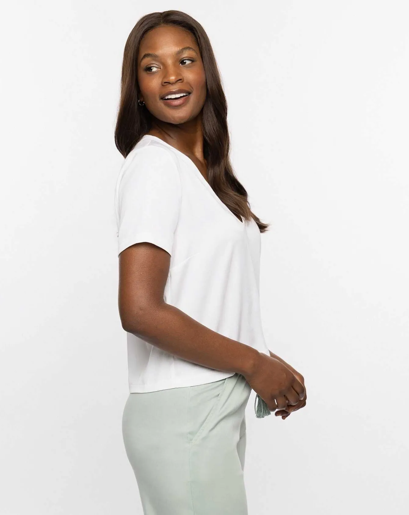 Chase The Light V-Neck Top