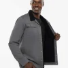 Cloud Denim Sherpa Jacket