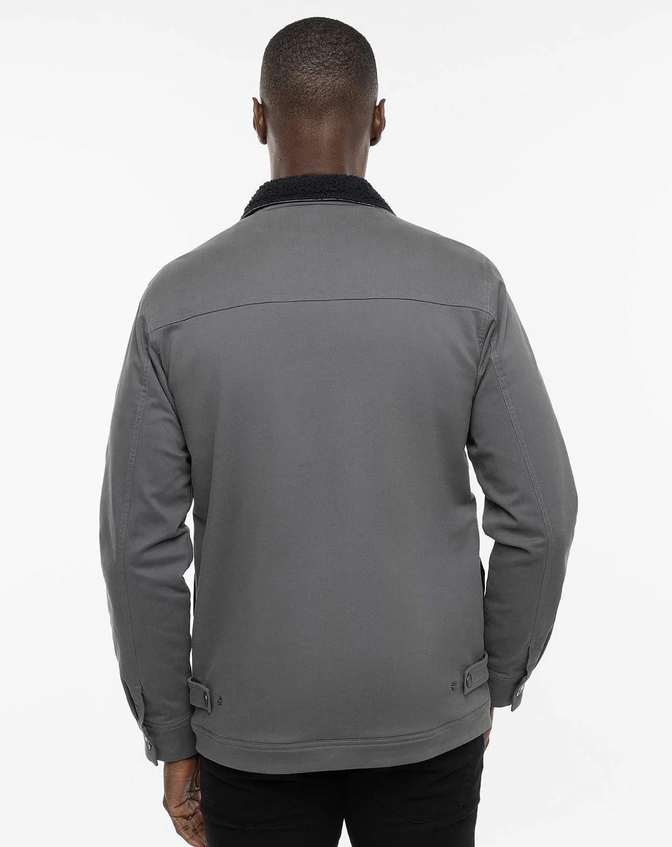 Cloud Denim Sherpa Jacket