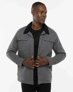 Cloud Denim Sherpa Jacket