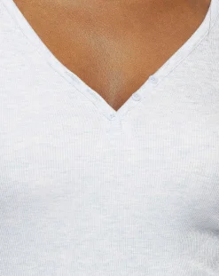 Cocktail Hour Cloud Ribbed Top