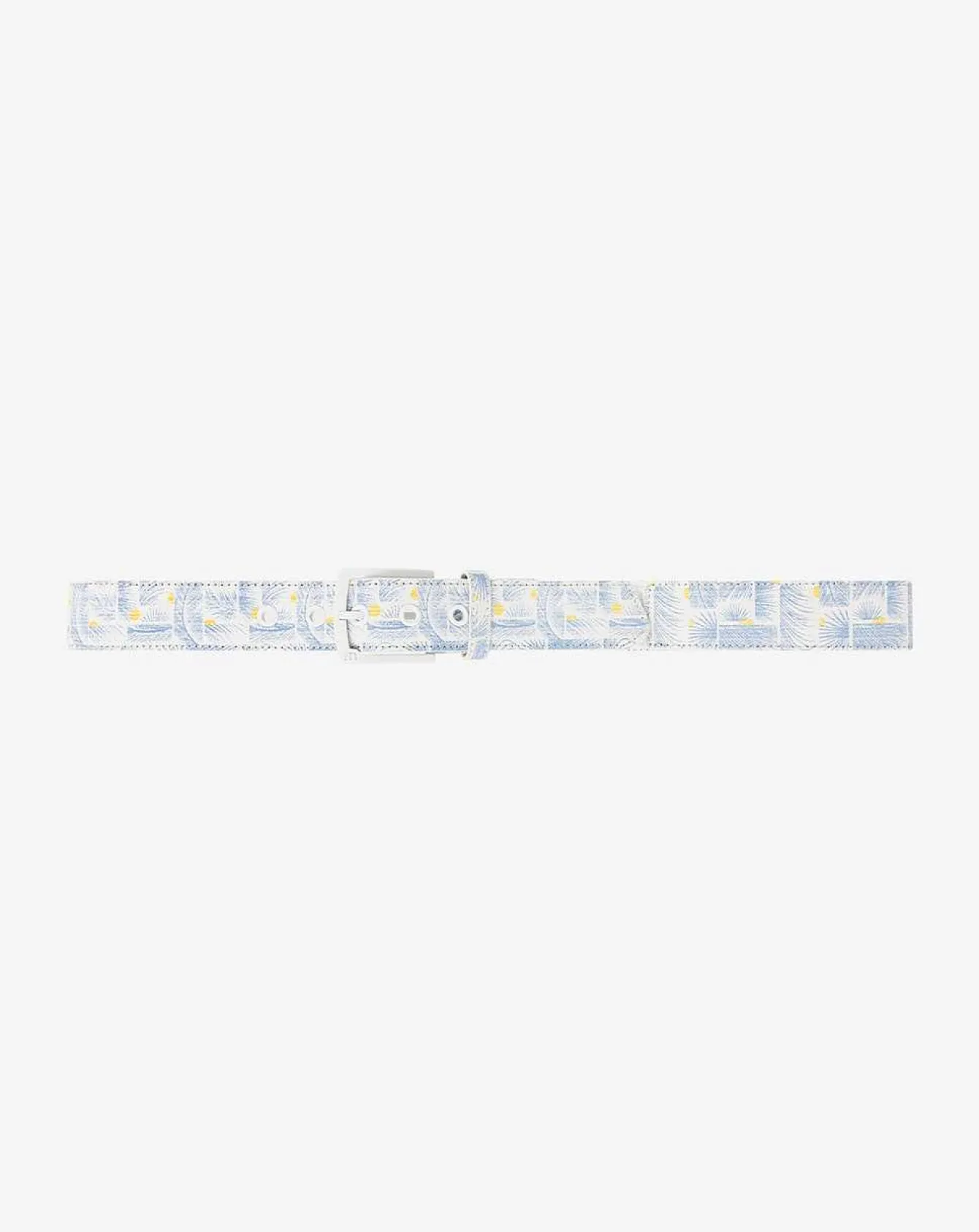 Coconut Mojito Canvas Stretch Belt