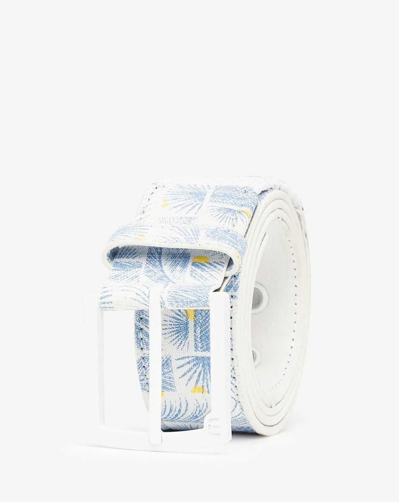 Coconut Mojito Canvas Stretch Belt