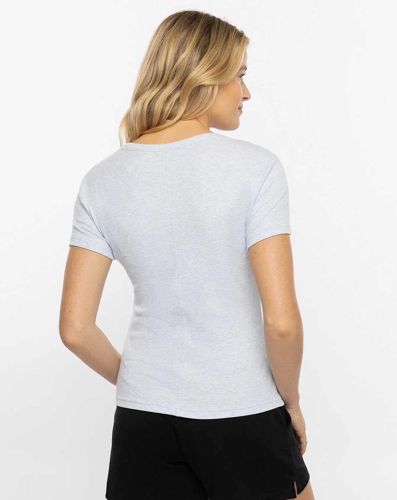 Come Alive Cloud Ribbed Top