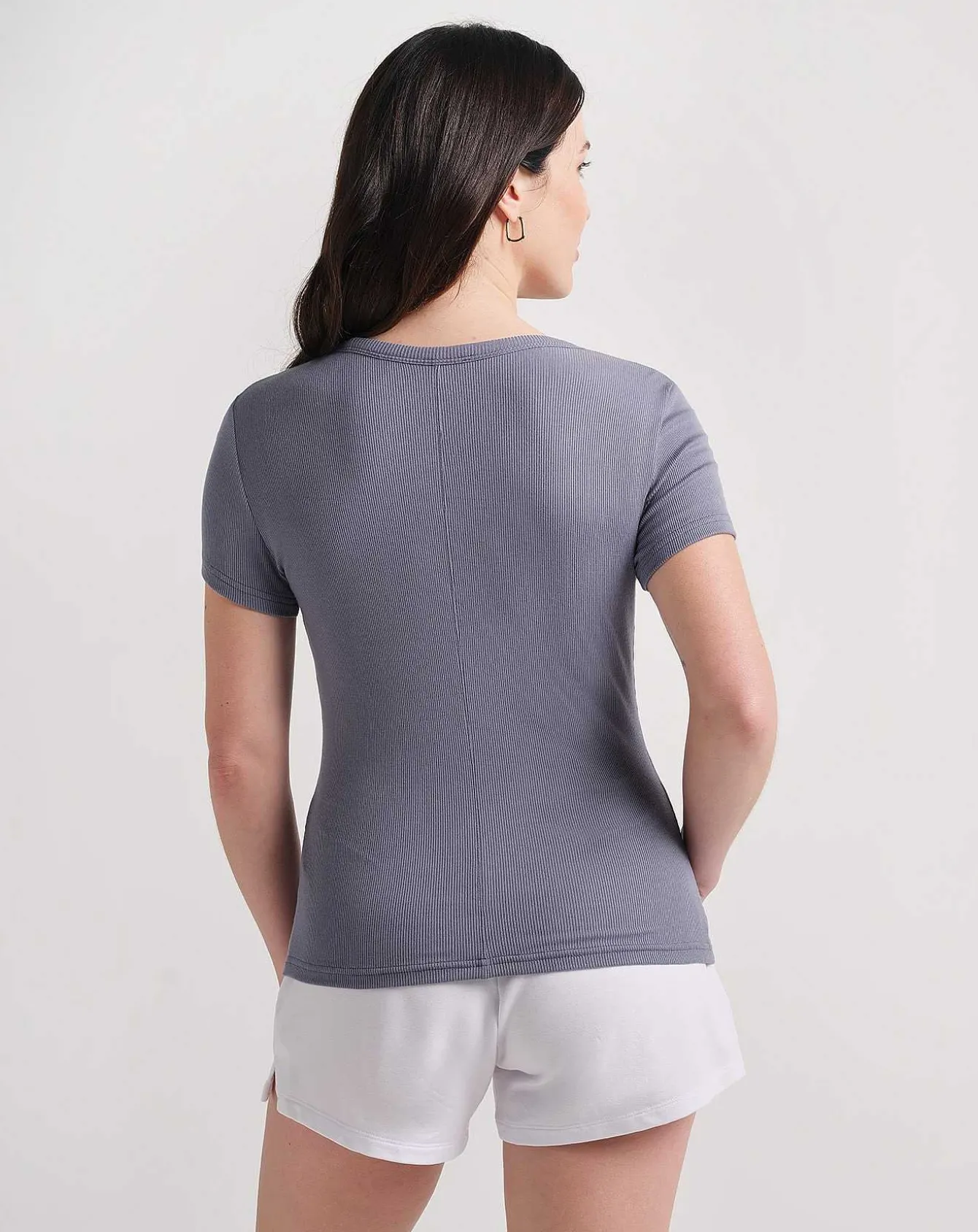 Come Alive Cloud Ribbed Top