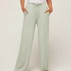 Connecting Flight Cloud Terry Wide Leg Pant