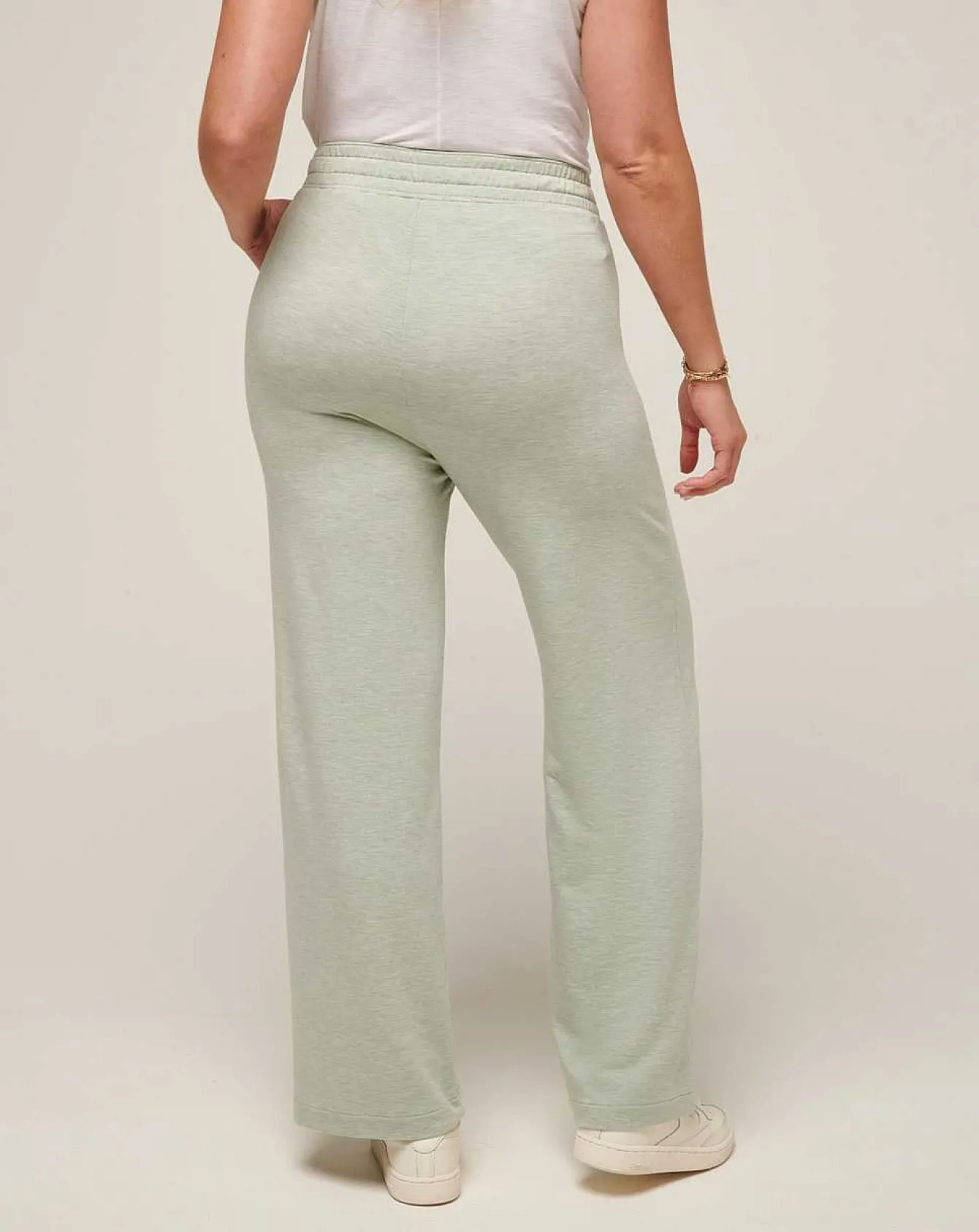 Connecting Flight Cloud Terry Wide Leg Pant