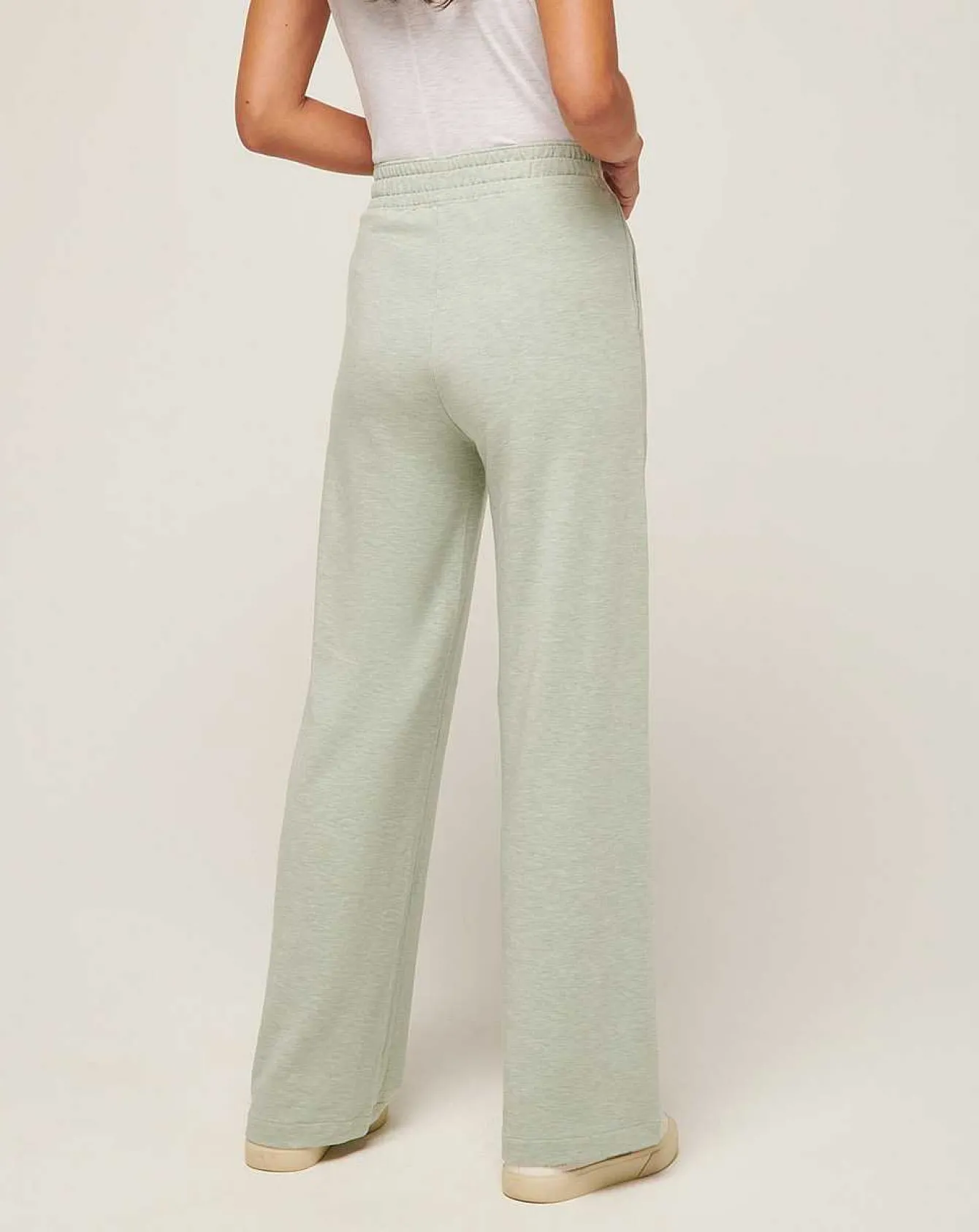 Connecting Flight Cloud Terry Wide Leg Pant