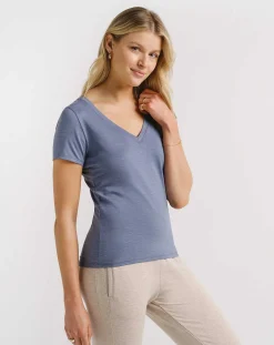 Day Or Night V-Neck Tee