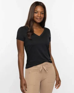 Day Or Night V-Neck Tee