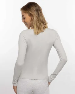 Favorite Day Long Sleeve V-Neck Top
