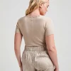 Fizzy Drink Cloud Ribbed Top