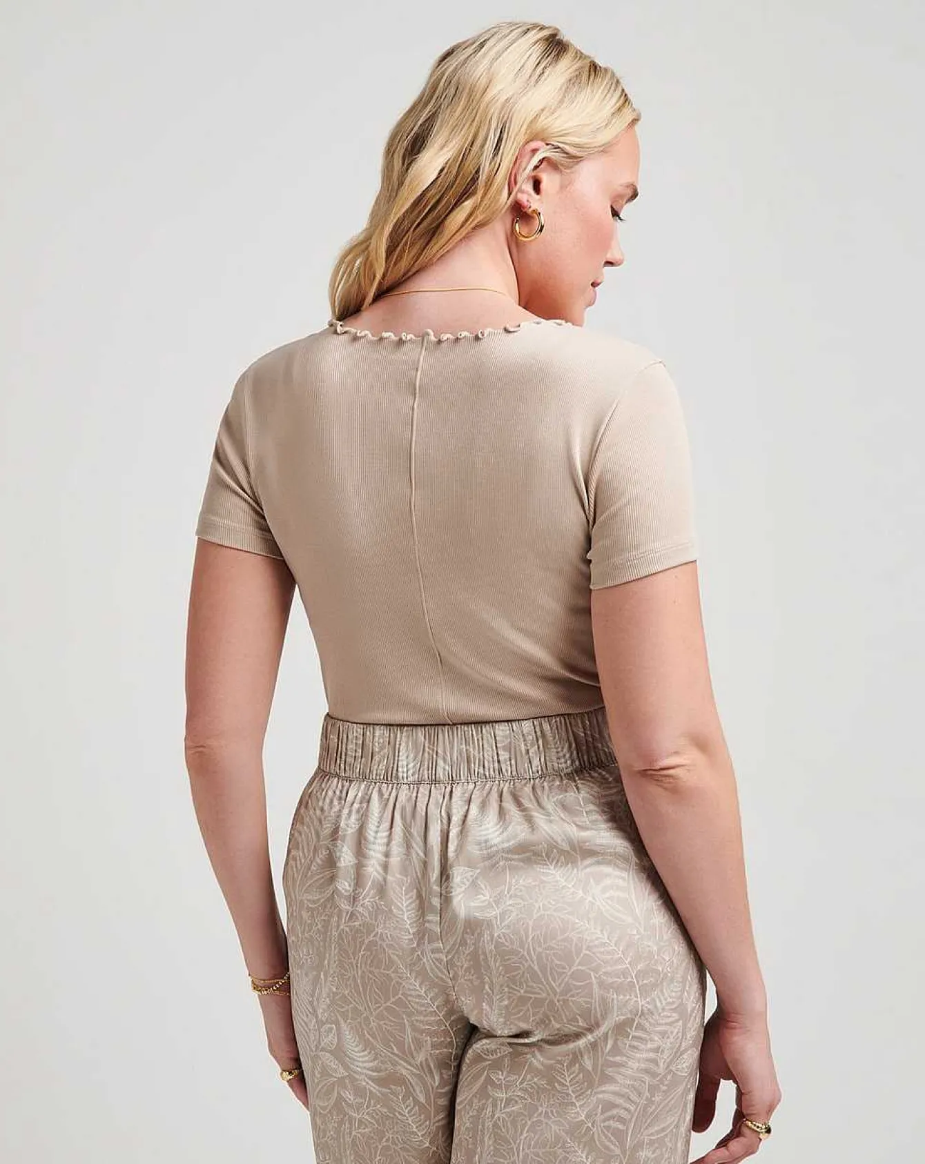 Fizzy Drink Cloud Ribbed Top