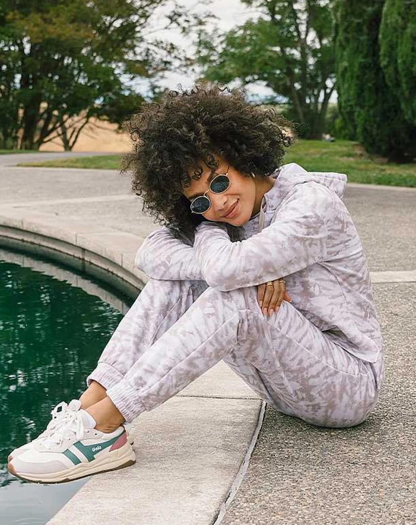 Flora And Fauna Cloud Fleece Jogger