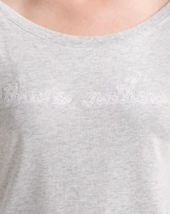Girl Talk Tm Embroidered Tee