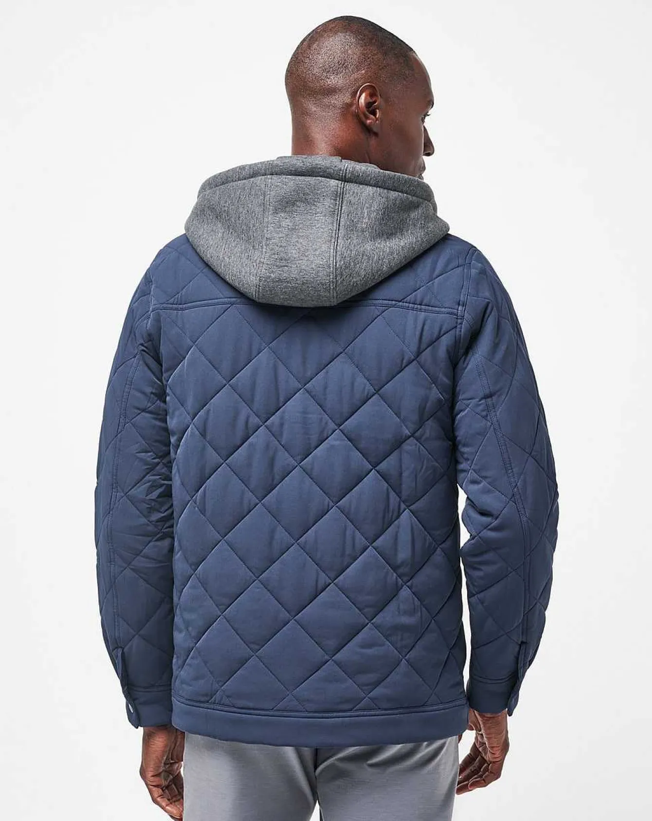 Grey Wave Full Zip Hoodie
