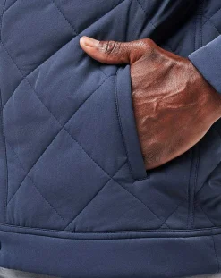 Grey Wave Full Zip Hoodie