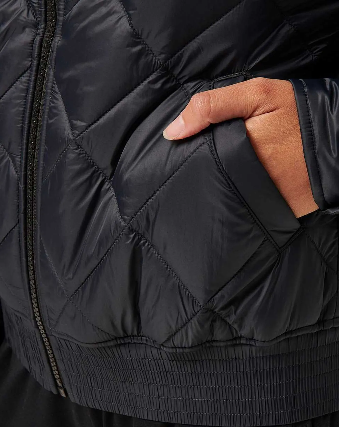 Lights At Night Quilted Jacket