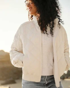 Lights At Night Quilted Jacket
