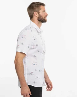 Lounge Town Button-Up