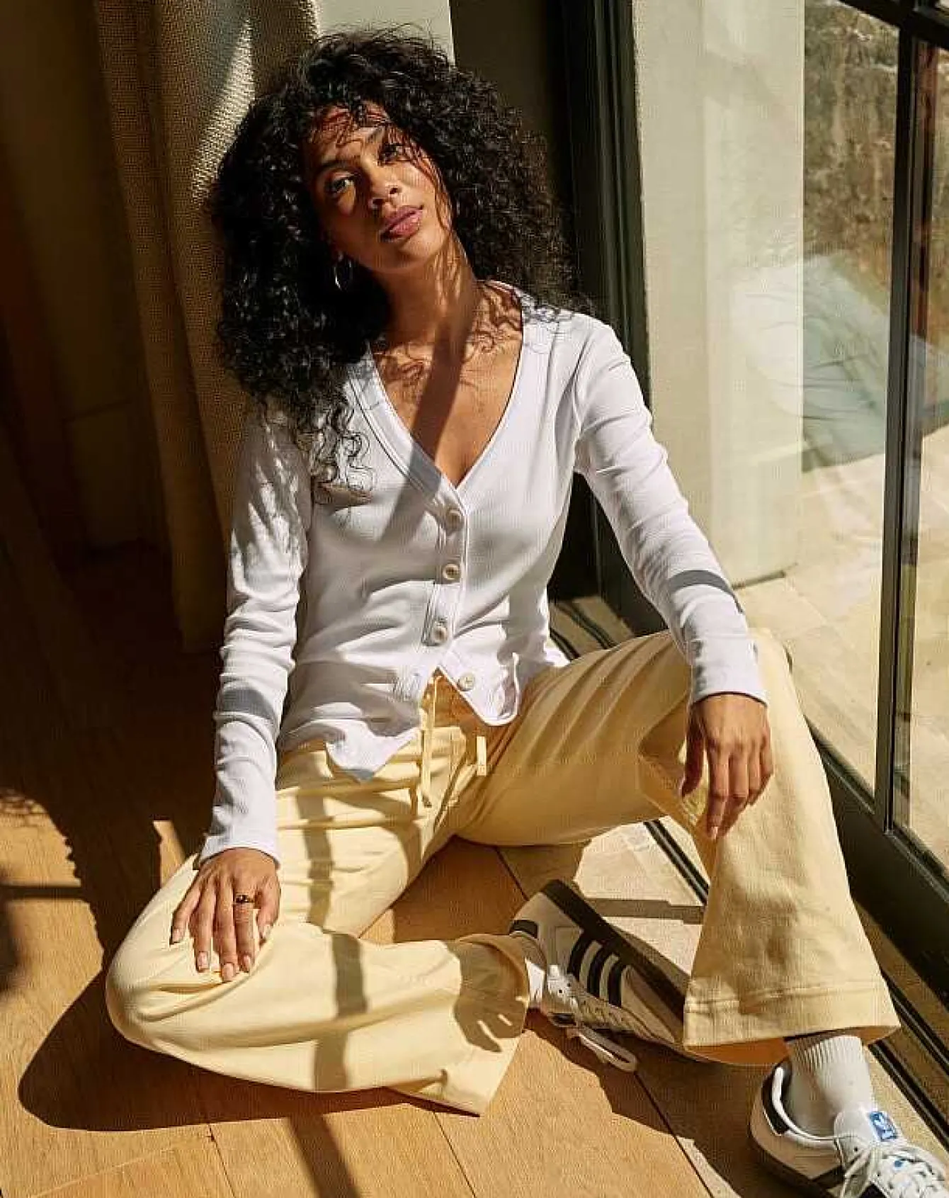 Marina Mornings Twill Denim Pant