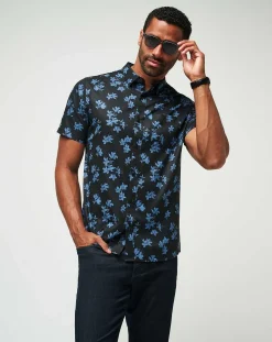Mist On The Lake Button-Up