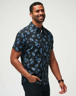 Mist On The Lake Button-Up