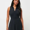 Moveknit Sleeveless Polo Dress