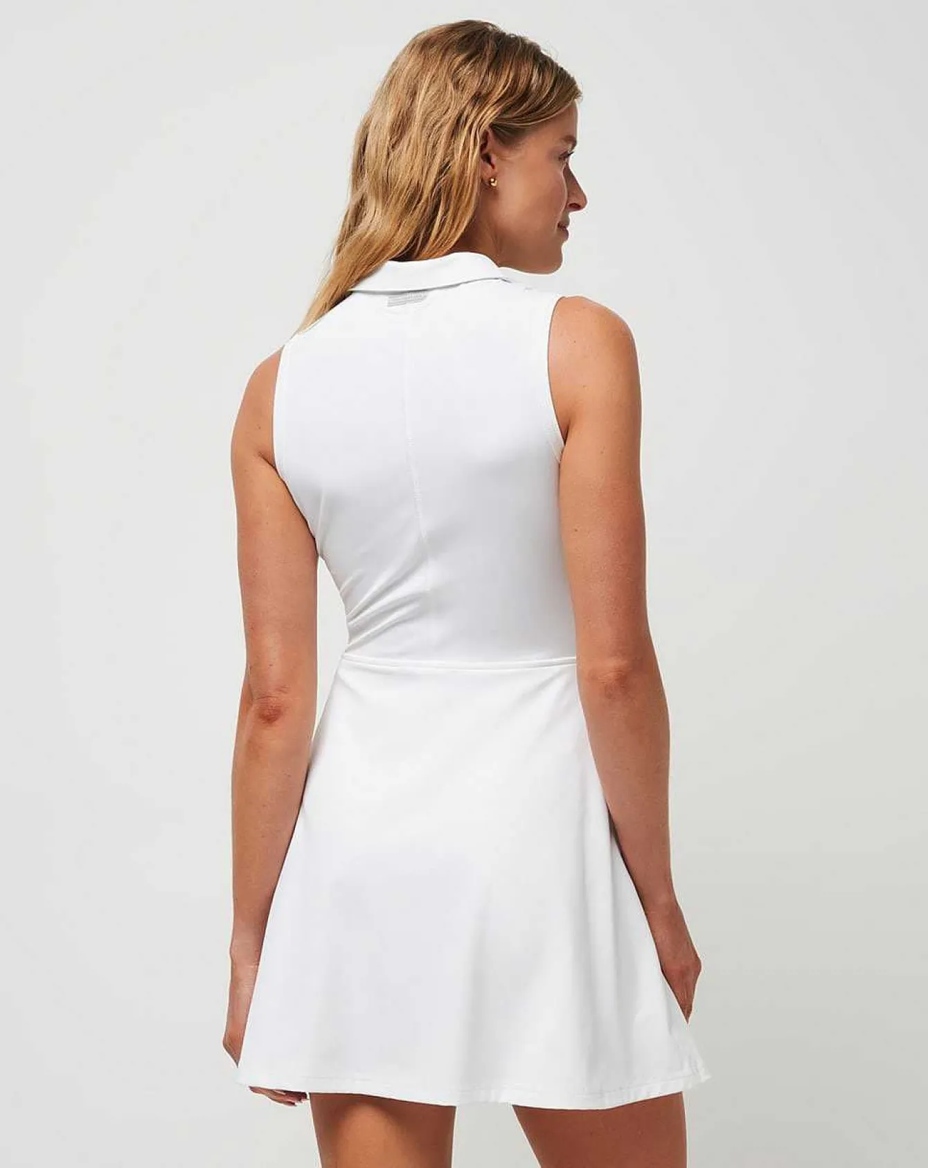 Moveknit Sleeveless Polo Dress