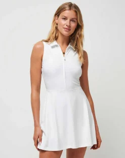 Moveknit Sleeveless Polo Dress