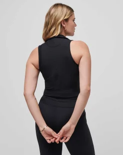 Moveknit Sleeveless Vneck Polo