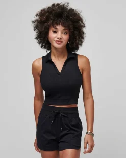 Moveknit Sleeveless Vneck Polo