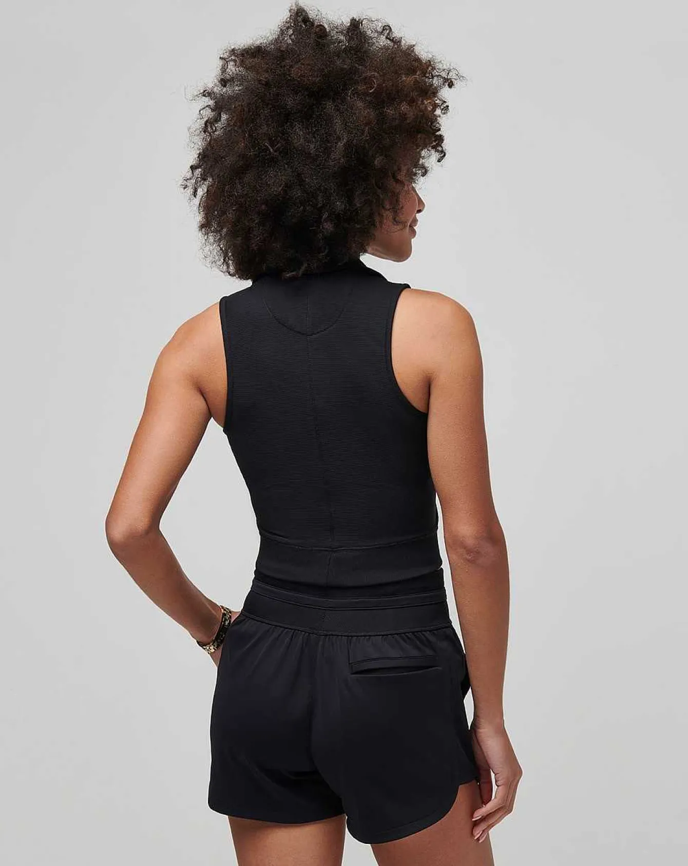 Moveknit Sleeveless Vneck Polo