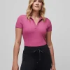 Moveknit Vneck Polo