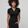 Moveknit Vneck Polo